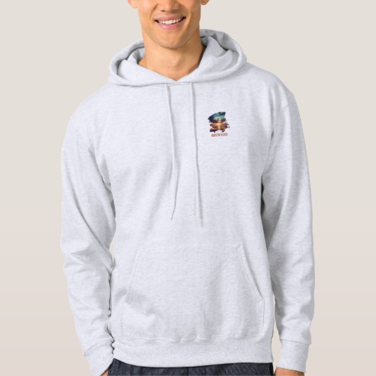 Der Horizont ruft Hoodie (Vorderseite)