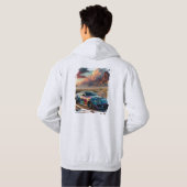 Der Horizont ruft Hoodie (Schwarz voll)