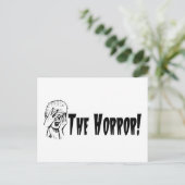 Der Horror! Freaky Girl Postkarte (Stehend Vorderseite)