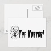 Der Horror! Freaky Girl Postkarte (Vorne/Hinten)