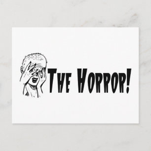 Der Horror! Freaky Girl Postkarte