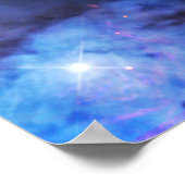 Der Horshead-Nebel Poster (Ecke)