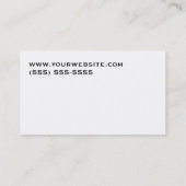 Der Hort des Drachen Visitenkarte (Rückseite)