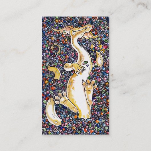 Der Hort des Drachen Visitenkarte (Vorderseite)