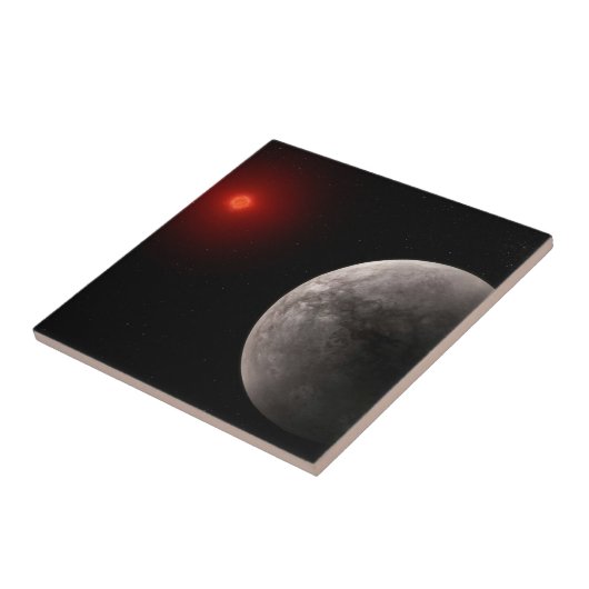 Der Hot Rocky Exoplanet Trappist-1 B. Fliese (Seite)