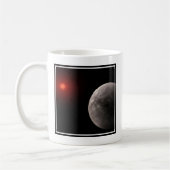 Der Hot Rocky Exoplanet Trappist-1 B. Kaffeetasse (Links)