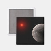 Der Hot Rocky Exoplanet Trappist-1 B. Magnet (Vorderseite/Rückseite)