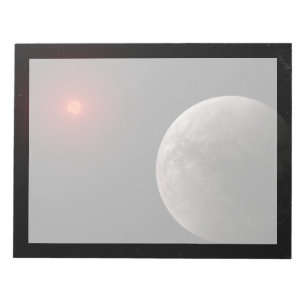 Der Hot Rocky Exoplanet Trappist-1 B. Notizblock