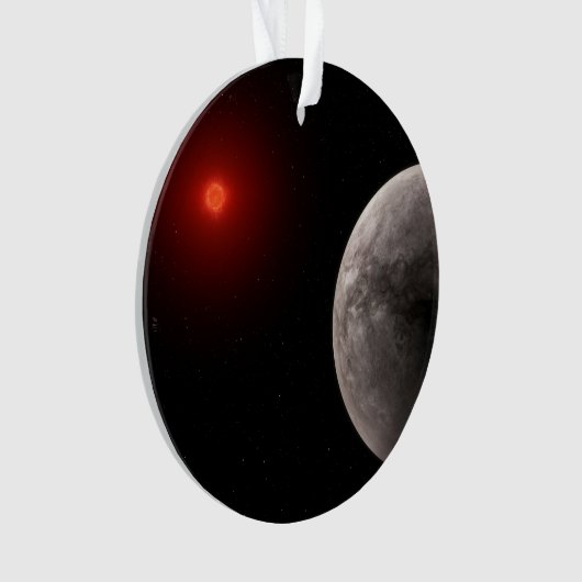 Der Hot Rocky Exoplanet Trappist-1 B. Ornament (Vorderseite)