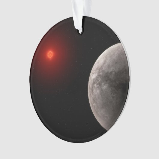 Der Hot Rocky Exoplanet Trappist-1 B. Ornament (Vorderseite)