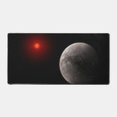 Der Hot Rocky Exoplanet Trappist-1 B. Schreibtischunterlage (Vorderseite)
