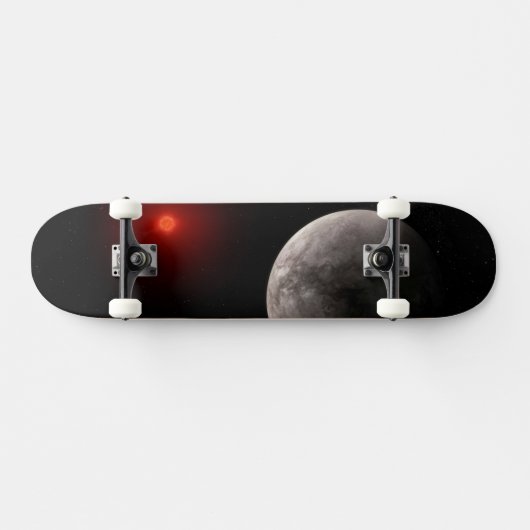 Der Hot Rocky Exoplanet Trappist-1 B. Skateboard (Horizontal)