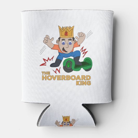 Der Hoverboard King Dosenkühler (Vorderseite)