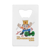 Der Hoverboard King Geldbeutel Flaschenöffner (Rückseite)