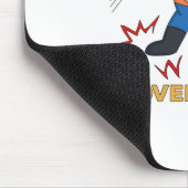 Der Hoverboard King Mousepad (Ecke)