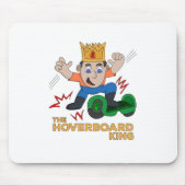 Der Hoverboard King Mousepad (Vorne)
