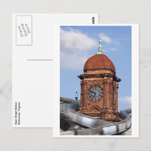 Der Hub Postkarte (Vorne/Hinten)