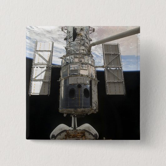 Der Hubble-Weltraumteleskop Space Shuttle Atlant Button (Vorderseite)