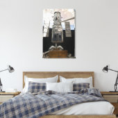 Der Hubble-Weltraumteleskop Space Shuttle Atlant Leinwanddruck (Insitu (Schlafzimmer))