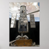 Der Hubble-Weltraumteleskop Space Shuttle Atlant Poster (Vorne)