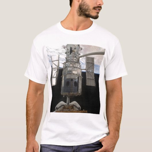 Der Hubble-Weltraumteleskop Space Shuttle Atlant T-Shirt (Vorderseite)
