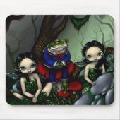 "Der hübsche Frosch" Mousepad (Vorne)