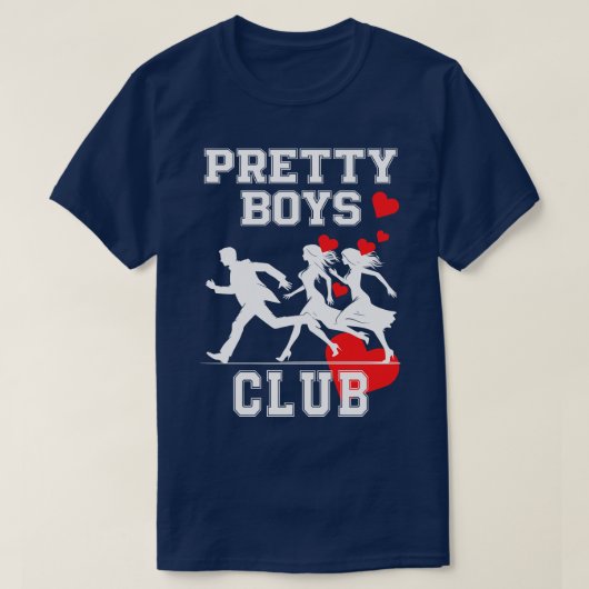 Der Hübsche Jungen Club Verwendung von Spaß und Ch T-Shirt (Design vorne)