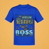 Der hübsche König, die Boss Men's Style Grafik T-Shirt