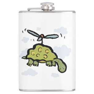 der Hubschrauberschildkröte Flachmann