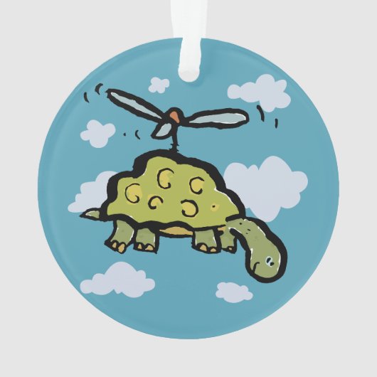 der Hubschrauberschildkröte Ornament (Rückseite)