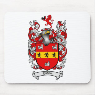 DER HUDSON-FAMILIENWAPPEN - DER HUDSON-WAPPEN MOUSEPAD