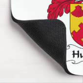 Der Hudson-Familienwappen Mousepad (Ecke)