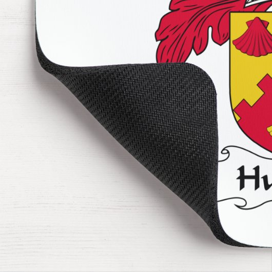 Der Hudson-Familienwappen Mousepad (Ecke)