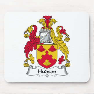 Der Hudson-Familienwappen Mousepad