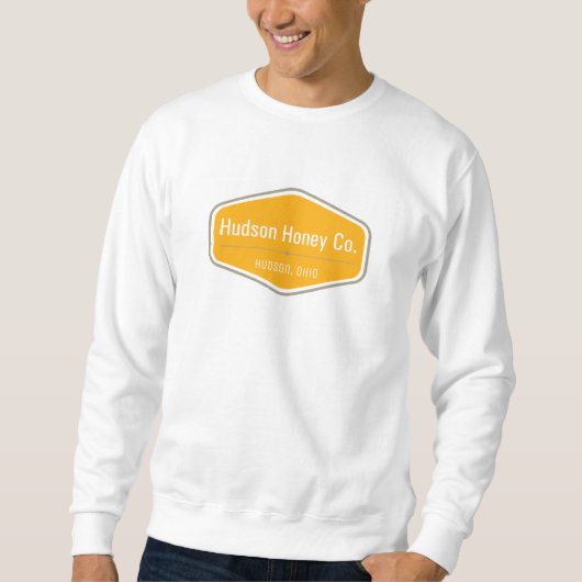 Der Hudson-Honig-Crew-Hals-Sweatshirt Sweatshirt (Vorderseite)