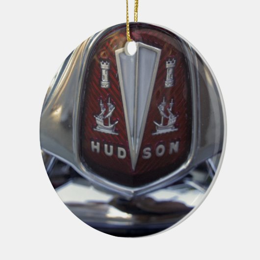 Der Hudson Keramikornament (Links)