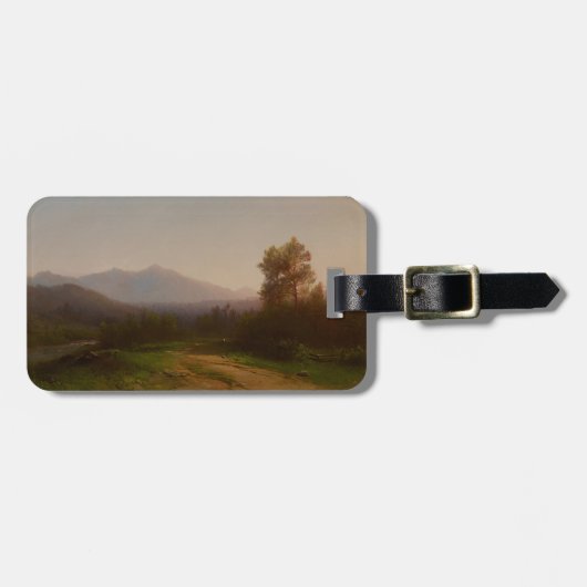 Der Hudson-Landschaft, c.1860-5 (Öl auf Leinwand) Gepäckanhänger (Vorderseite horizontal)