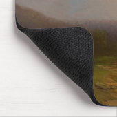 Der Hudson-Landschaft, c.1860-5 (Öl auf Leinwand) Mousepad (Ecke)