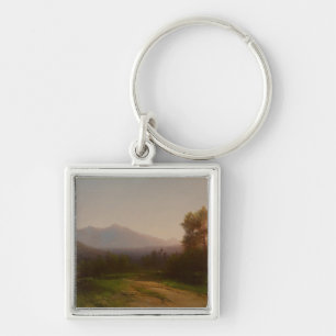 Der Hudson-Landschaft, c.1860-5 (Öl auf Leinwand) Schlüsselanhänger