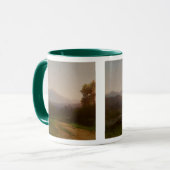 Der Hudson-Landschaft, c.1860-5 (Öl auf Leinwand) Tasse (Vorderseite Links)