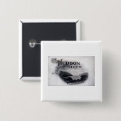 Der Hudson, New York, 1921 Vintag Button (Vorne & Hinten)