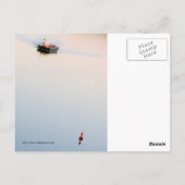 Der Hudson Postkarte (Rückseite)