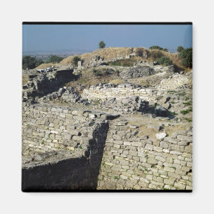 Der Hügel von Hissarlik, der Standort von Magnet