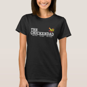 Der Hühner-Vater - Haustierliebhaber Vatertag T-Shirt