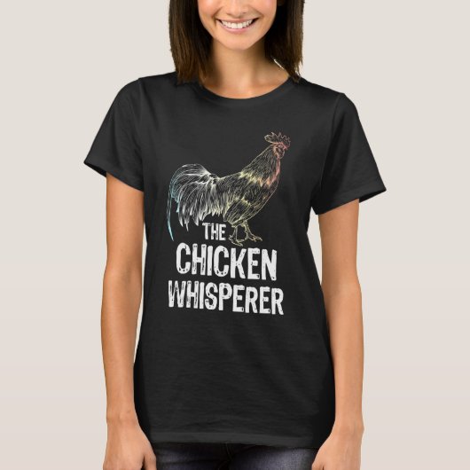 Der Hühnerflüsterer Hühner Hühnerhaltung Weit T-Shirt (Vorderseite)