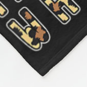 Der Hühnerflüsterer Leopardendruck für Hühner-Fan Fleecedecke (Ecke)