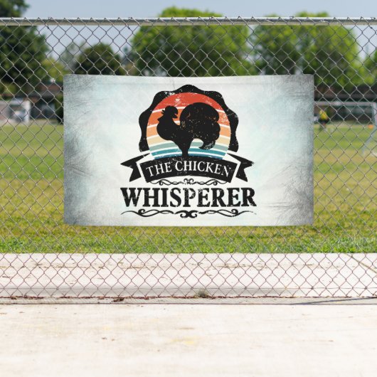 Der Hühnerflüsterer Lustig Banner (Insitu)