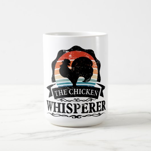Der Hühnerflüsterer Lustig Kaffeetasse (Mittel)