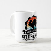 Der Hühnerflüsterer Lustig Kaffeetasse (Vorderseite Links)