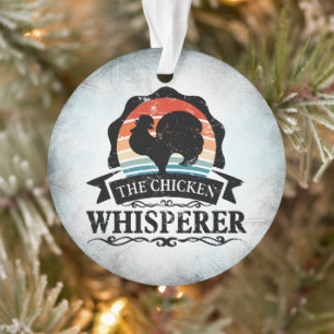 Der Hühnerflüsterer Lustig Ornament